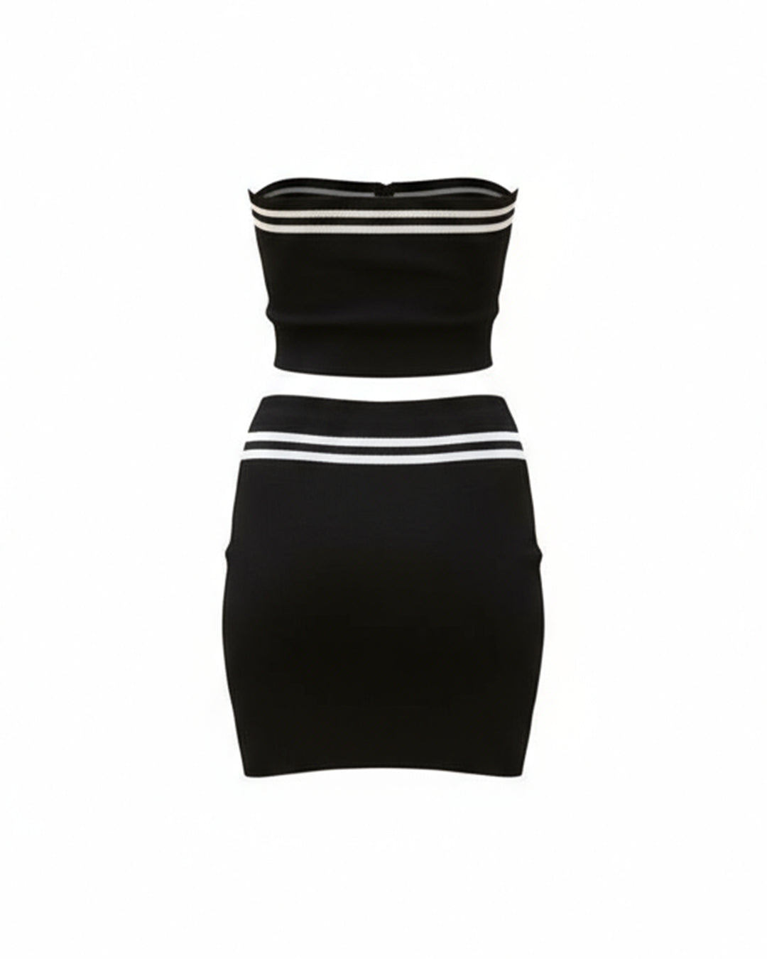 Tube Top & Mini Skirt Co ord Set