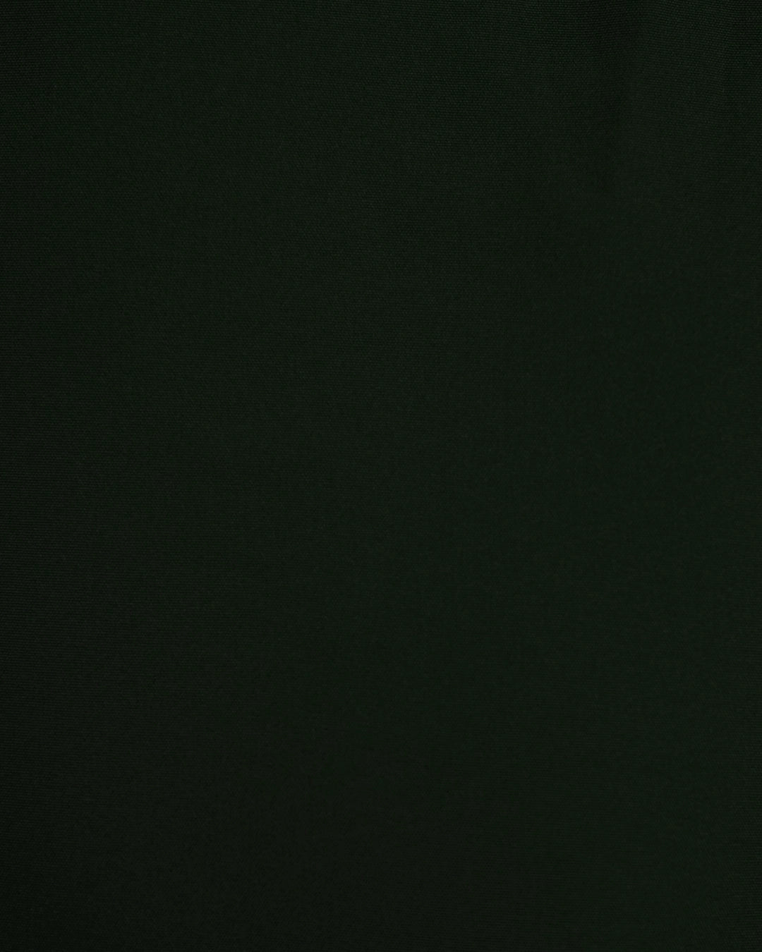 BeboNLolo green  wrap dress close-up showing V-neckline and ruffle fabric detail – Close-Up View