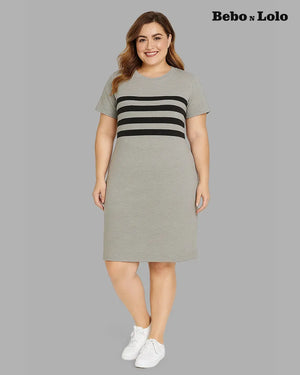 Casual Knitted Dress - bebonlolo