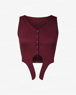 Crop Knot Top - bebonlolo