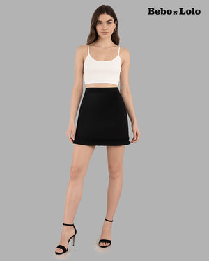 High Waist Mini Skirt