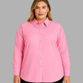 Metal Studded Plus Size Shirt