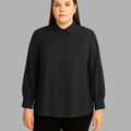 Crystal Line Drop Plus Size Shirt