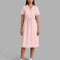 Denim Shirt Style Maxi Dress - bebonlolo