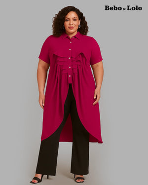 High Low Plus Size Shirt