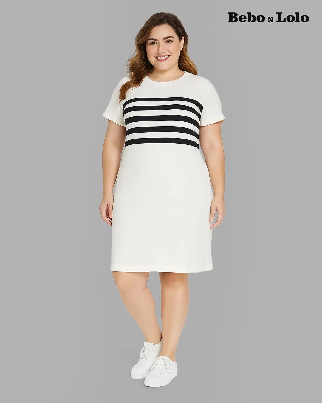 Casual Knitted Dress - bebonlolo